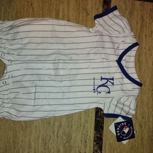 Kansas City Royals newborn onsie
